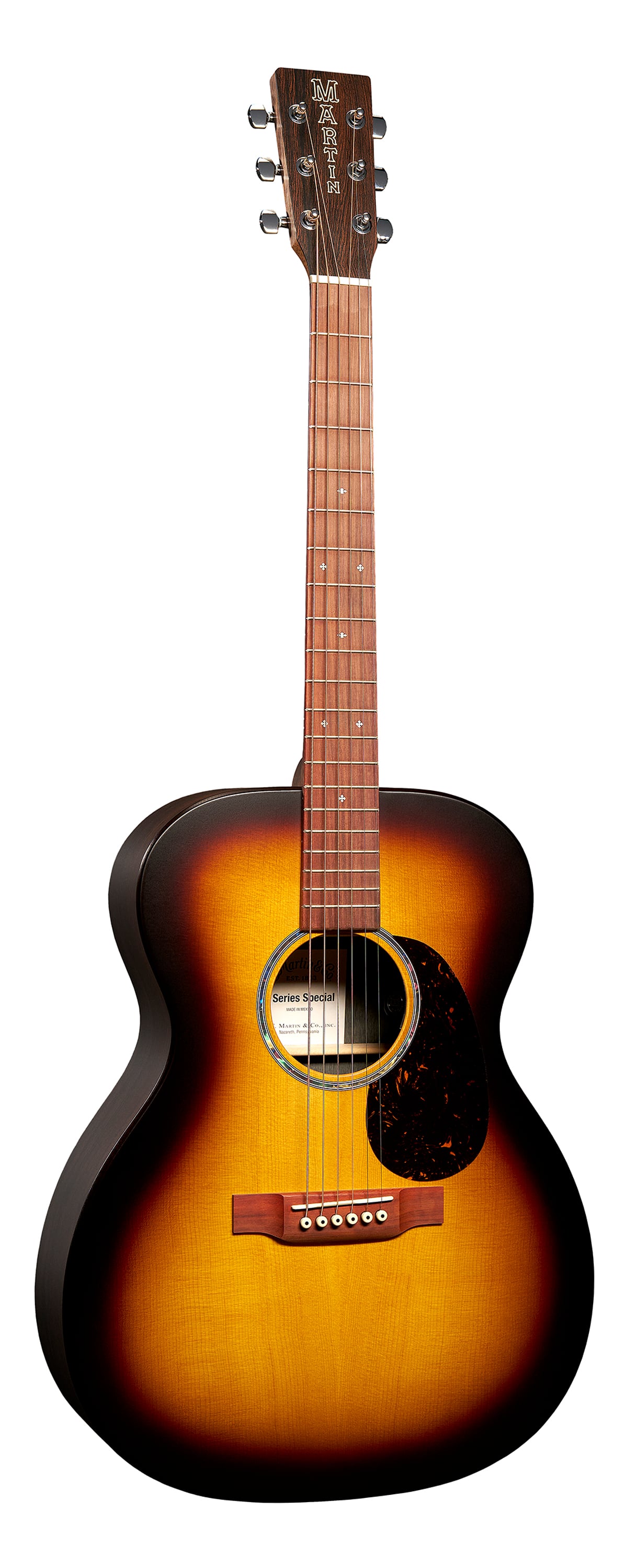 Front of Martin 000-X2E Brazilian Burst Guitar image number 1